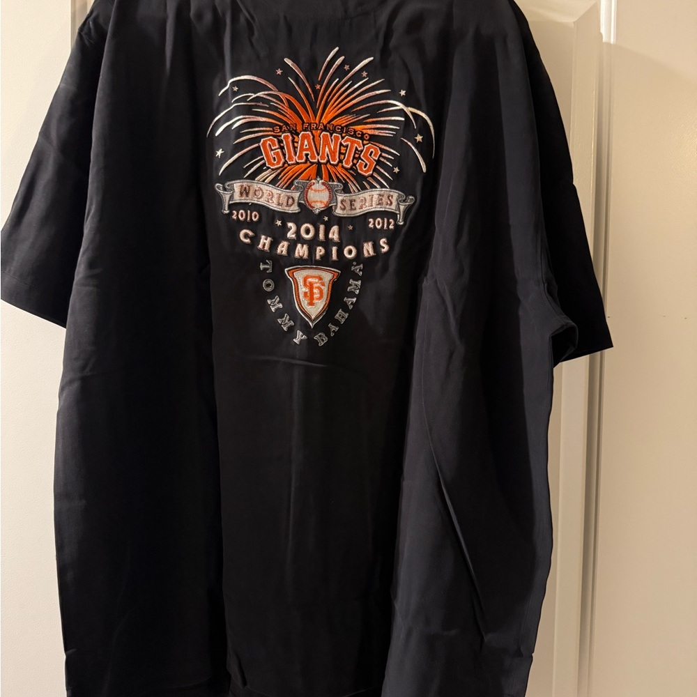 Tommy Bahama San Francisco Giants World Series Button Down Shirt